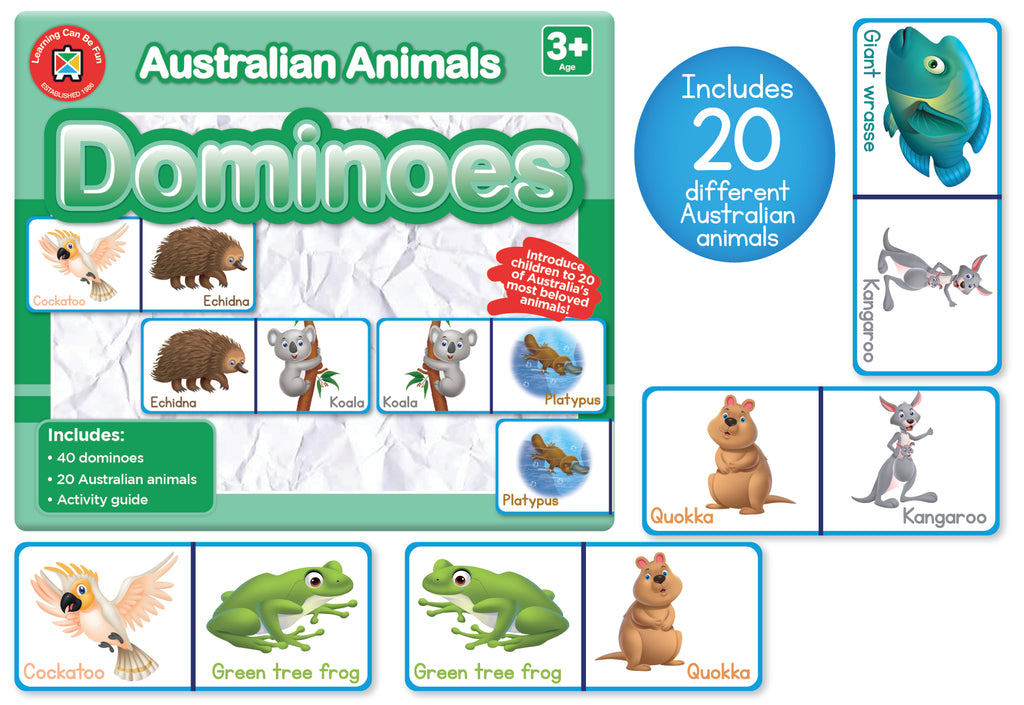 Australian Animal Dominoes