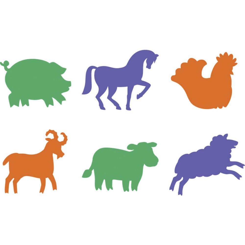 Australian Farm Animals Stencils