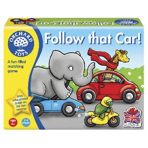 Follow that Car - Orchard Toys