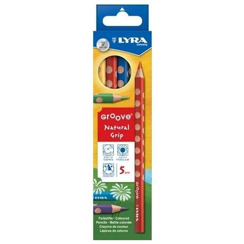 Lyra Groove Coloured Pencils 5 Pack